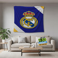 Real Madrid Rug Real Madrid CF Tapestry: Real Madrid Logo Woven