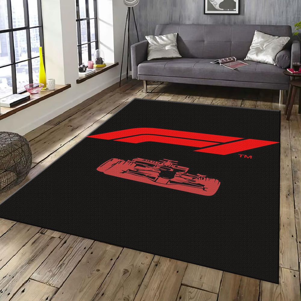 Ferrari F1 Rug Team Ferrari Rug Formula 1 Racing Carpet for