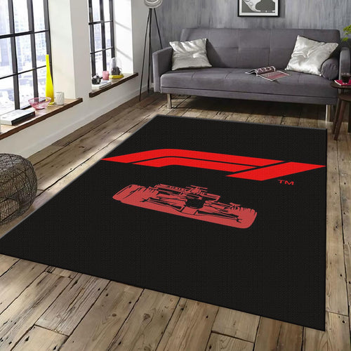 Ferrari F1 Rug Team Ferrari Rug Formula 1 Racing Carpet for