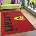Ferrari F1 Rug, Ferrari Custom Rug: Velvety Soft Pile