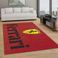Ferrari F1 Rug, Ferrari Custom Rug: Velvety Soft Pile