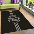 Real Madrid Rug Real Madrid Football Team Rug: Non-Slip Velvety