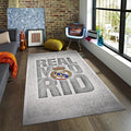 Real Madrid Rug Real Madrid Rug: Football Team Velvet Floor
