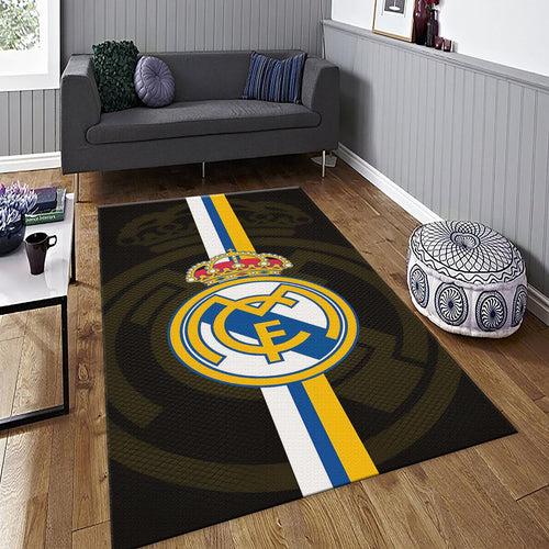 Real Madrid Rug Real Madrid Rug Football Carpet for Garage & Kids