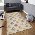 Real Madrid Rug Real Madrid Rug: Vintage Football Team Mini Logos
