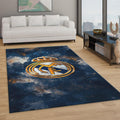 Real Madrid Rug, Real Madrid Football Rug: Vintage Style