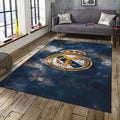 Real Madrid Rug, Real Madrid Football Rug: Vintage Style