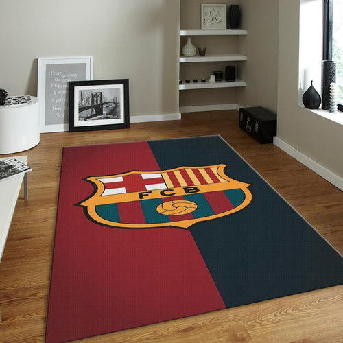 FC Barcelona Rug FC Barca Rug Barça Carpet for Fans & Kids Room