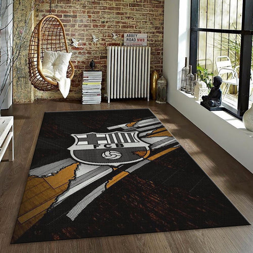 FC Barcelona Rug FC Barca Rug Barça Carpet for Fans & Kids Room