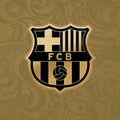 FC Barcelona Rug Vintage Barça Carpet for Fans & Kids Room