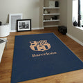FC Barcelona Rug FC Barca Rug Barça Carpet for Fans & Kids Room