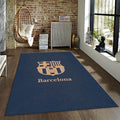 FC Barcelona Rug FC Barca Rug Barça Carpet for Fans & Kids Room