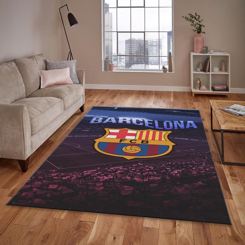 FC Barcelona Rug FC Barca Rug Barça Carpet for Fans & Kids Room