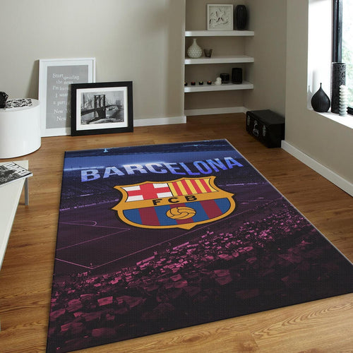 FC Barcelona Rug FC Barca Rug Barça Carpet for Fans & Kids Room
