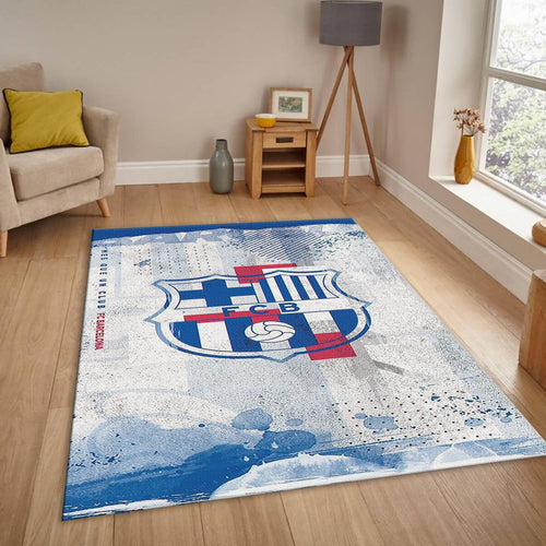 FC Barcelona Rug Sea Design Barça Carpet for Fans & Kids Room