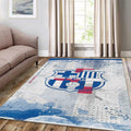 FC Barcelona Rug Sea Design Barça Carpet for Fans & Kids Room