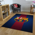 FC Barcelona Rug FC Barca Rug Barça Carpet for Fans & Kids Room