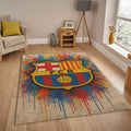 FC Barcelona Rug FC Barca Rug Barça Carpet for Fans & Kids Room