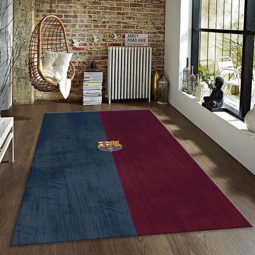 FC Barcelona Rug FC Barca Rug Barça Carpet for Fans & Kids Room