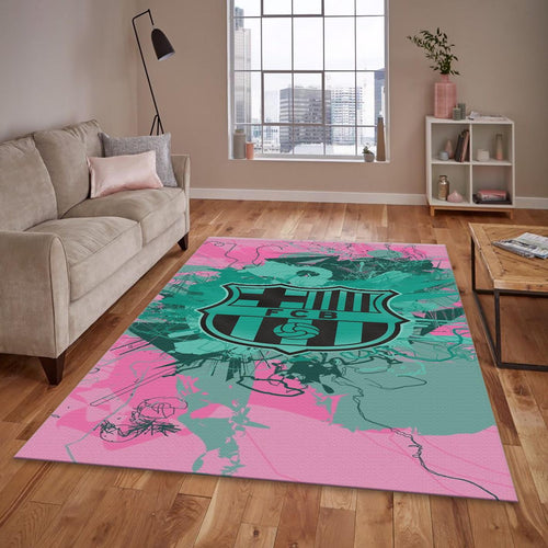 FC Barcelona Rug FC Barca Rug Barça Carpet for Fans & Kids Room