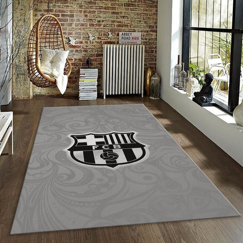 FC Barcelona Rug FC Barca Rug Barça Carpet for Fans & Kids Room