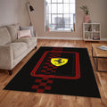 Ferrari F1 Rug, Finish Line Pattern