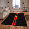 Ferrari F1 Rug Car Person Gift Formula 1 Racing Carpet for Garage
