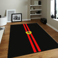 Ferrari F1 Rug Car Person Gift Formula 1 Racing Carpet for Garage