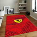 Ferrari F1 Rug Lap Pattern/Logo Formula 1 Racing Carpet for