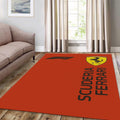 Ferrari F1 Rug Scuderia Ferrari Formula 1 Racing Carpet for
