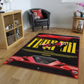 Ferrari F1 Rug Car Person Gift Formula 1 Racing Carpet for Garage
