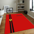 Ferrari F1 Rug Car Person Gift Formula 1 Racing Carpet for Garage