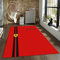 Ferrari F1 Rug Car Person Gift Formula 1 Racing Carpet for Garage