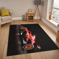 Ferrari F1 Rug Car Person Gift Formula 1 Racing Carpet for Garage