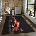 Ferrari F1 Rug Car Person Gift Formula 1 Racing Carpet for Garage