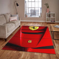 Ferrari F1 Rug Car Person Gift Formula 1 Racing Carpet for Garage