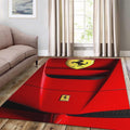 Ferrari F1 Rug Car Person Gift Formula 1 Racing Carpet for Garage