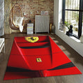Ferrari F1 Rug Car Person Gift Formula 1 Racing Carpet for Garage