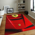 Ferrari F1 Rug Car Person Gift Formula 1 Racing Carpet for Garage