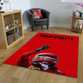 Ferrari F1 Rug Car Person Gift Formula 1 Racing Carpet for Garage