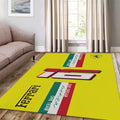 Ferrari F1 Rug Italy Flag Formula 1 Racing Carpet for Garage &
