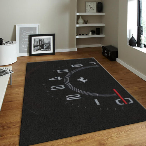 Ferrari F1 Rug Car Person Gift Formula 1 Racing Carpet for Garage