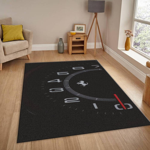 Ferrari F1 Rug Car Person Gift Formula 1 Racing Carpet for Garage