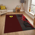 Ferrari F1 Rug Car Person Gift Formula 1 Racing Carpet for Garage