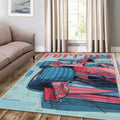 Ferrari F1 Rug, F1 Handmade Drawing