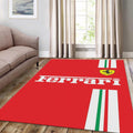 Ferrari F1 Rug Crafting Designs Formula 1 Racing Carpet for