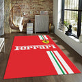 Ferrari F1 Rug Crafting Designs Formula 1 Racing Carpet for