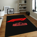 Ferrari F1 Rug, F1 Car Only Drawing