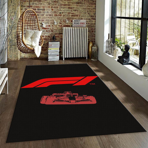Ferrari F1 Rug, F1 Car Only Drawing