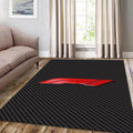 Ferrari F1 Rug, F1 on Carbon Patter